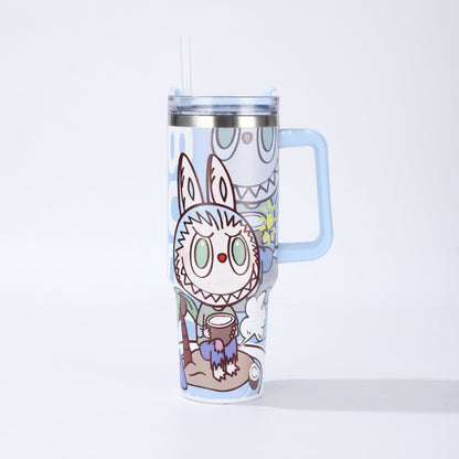 🔥Labubu in-Car-Insulated cup 40 OZ &✈️Free shipping