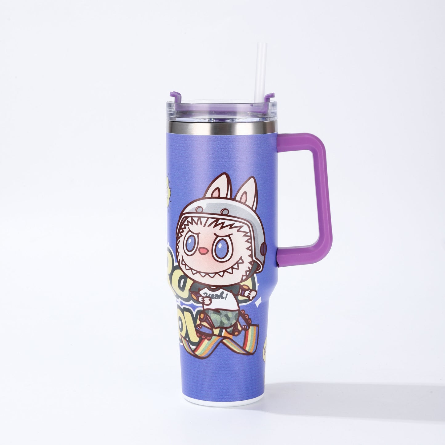 🔥Labubu in-Car-Insulated cup 40 OZ &✈️Free shipping