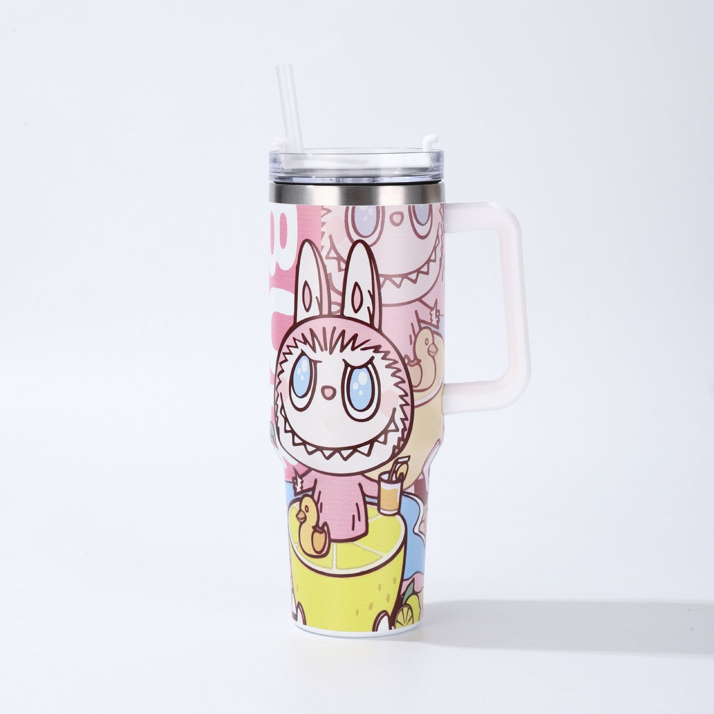 🔥Labubu in-Car-Insulated cup 40 OZ &✈️Free shipping