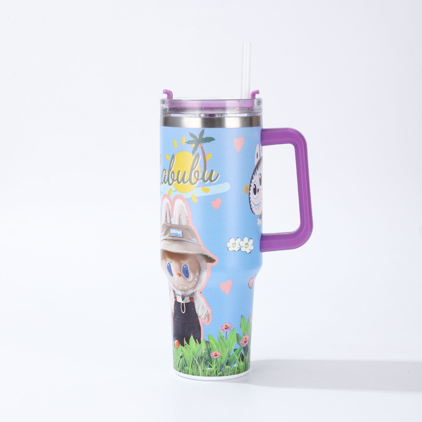 🔥Labubu in-Car-Insulated cup 40 OZ &✈️Free shipping
